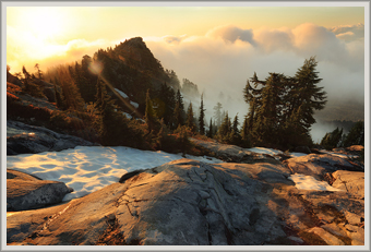 Above the clouds at Mt. Pilchuck